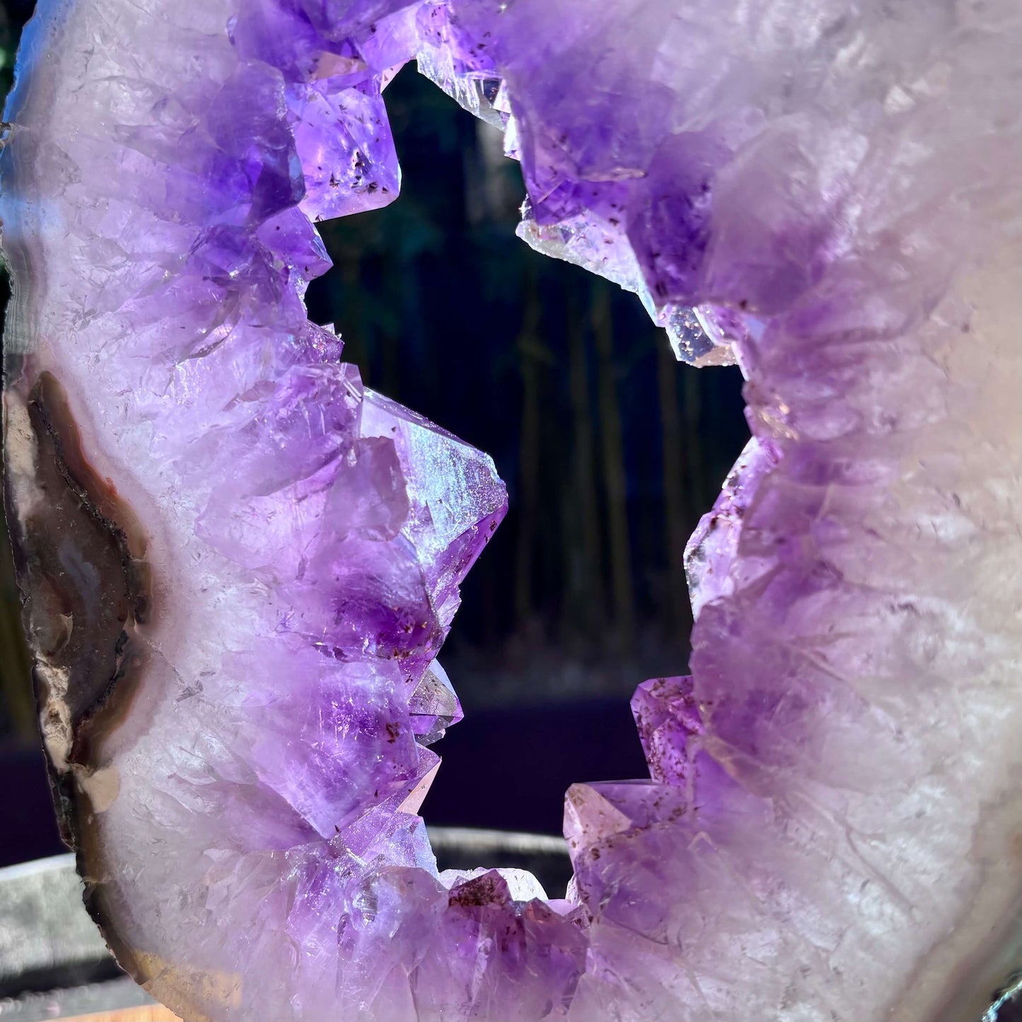 Large Brazilian Amethyst Portal