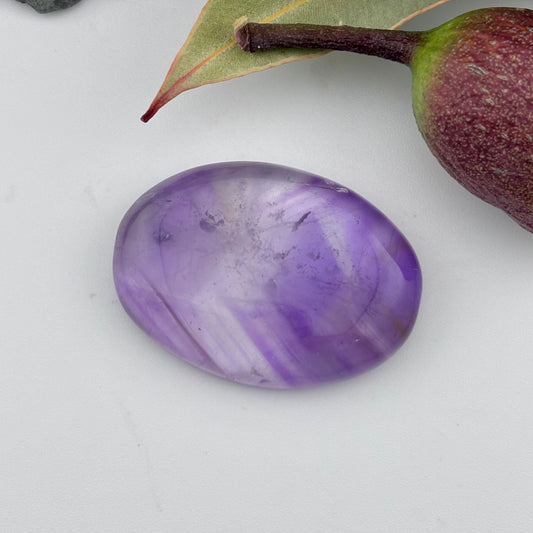 Amethyst Worry Stone
