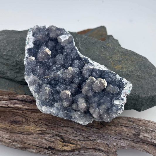 Brazilian Druzy Zeolite Cluster /Slab w crystal rosettes - 166 grams