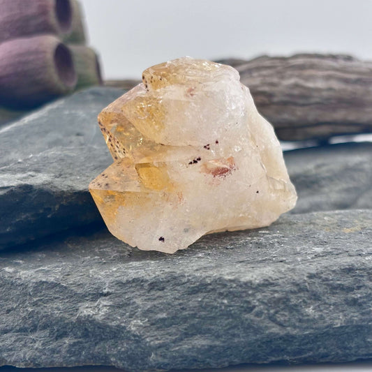 Small Brazilian Citrine Rough Point