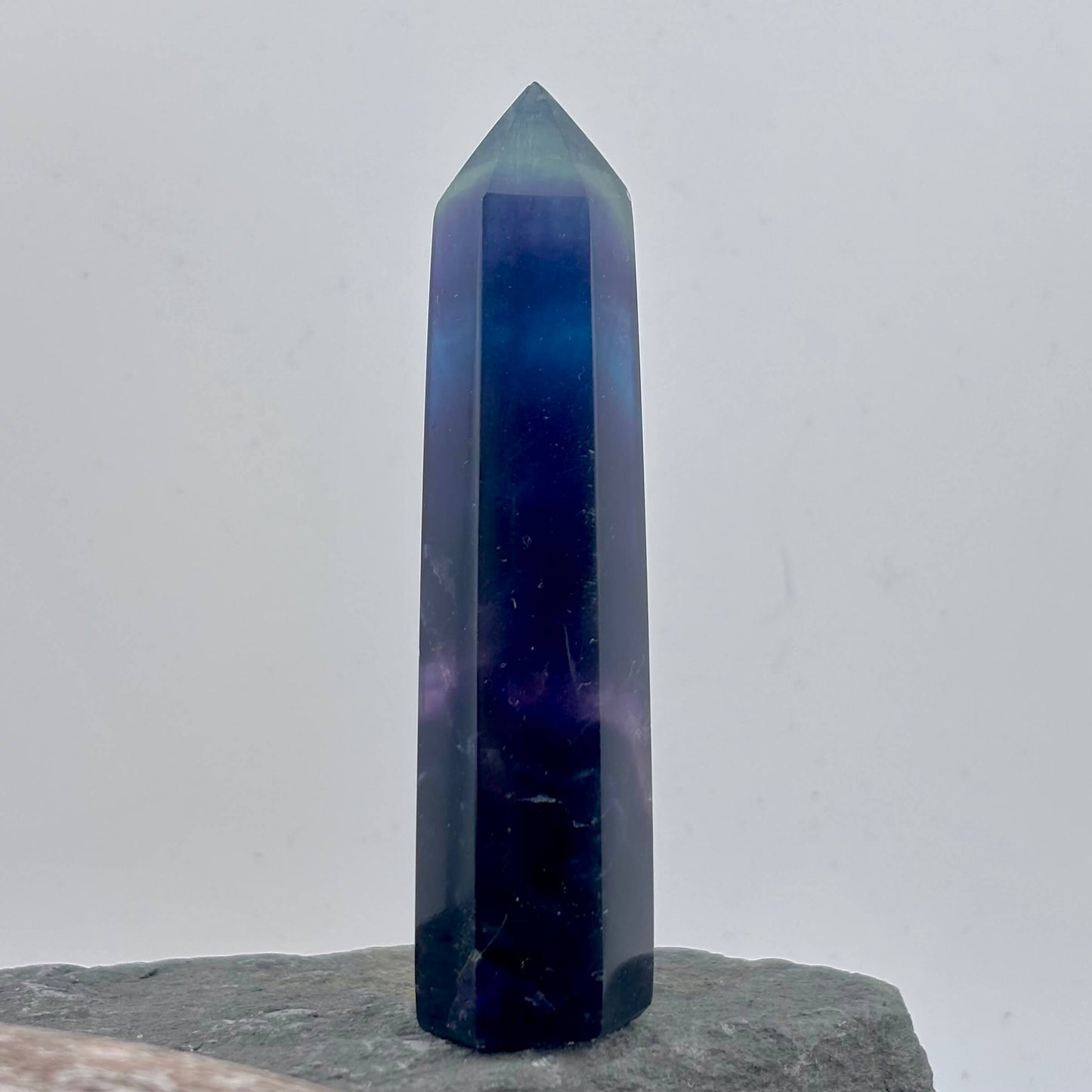 Rainbow Fluorite Polished Tower