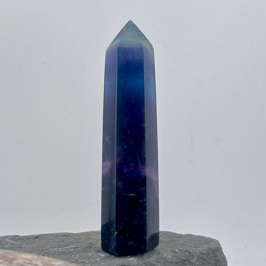 Rainbow Fluorite Polished Tower