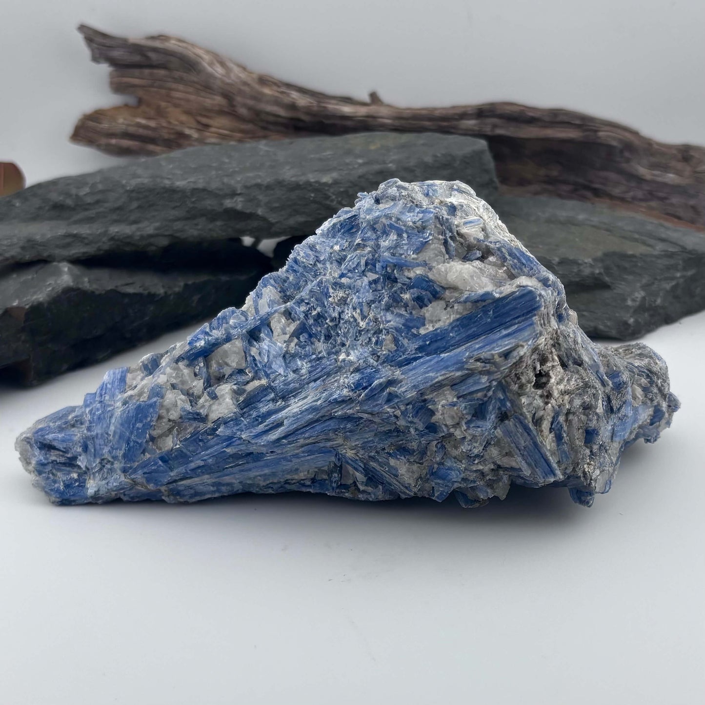 Large Brazilian Kyanite Rough Specimen Statement Piece - 1.05kg