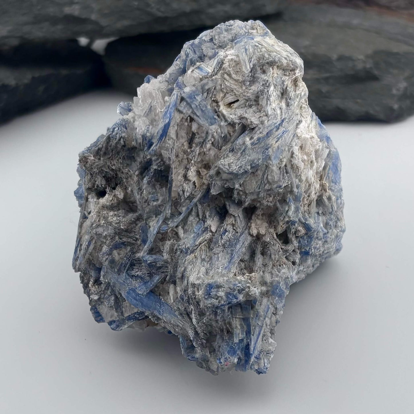 Large Brazilian Kyanite Rough Specimen Statement Piece - 1.05kg
