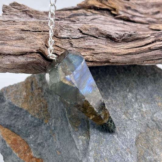 Labradorite Terminator Pendulum