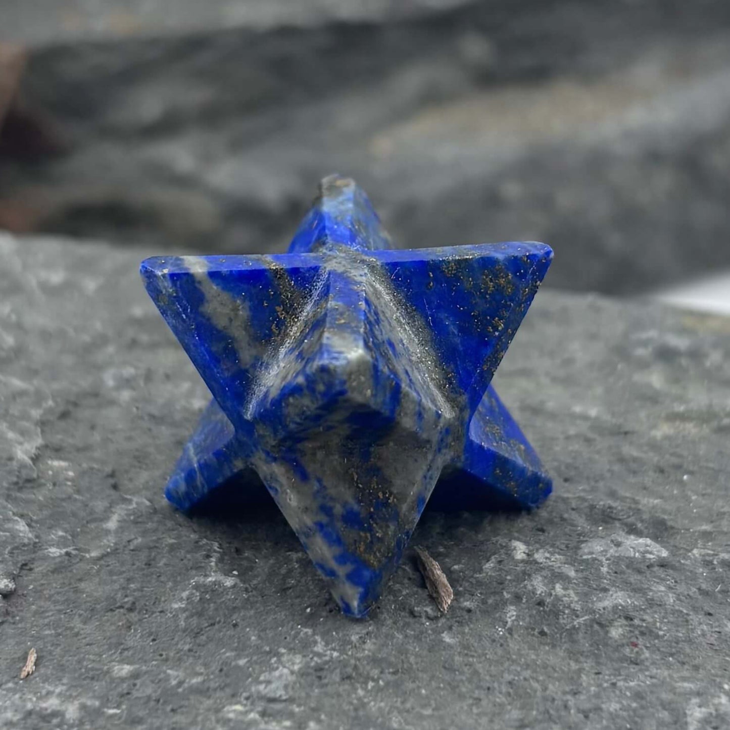 Small Lapis Lazuli Merkaba Star