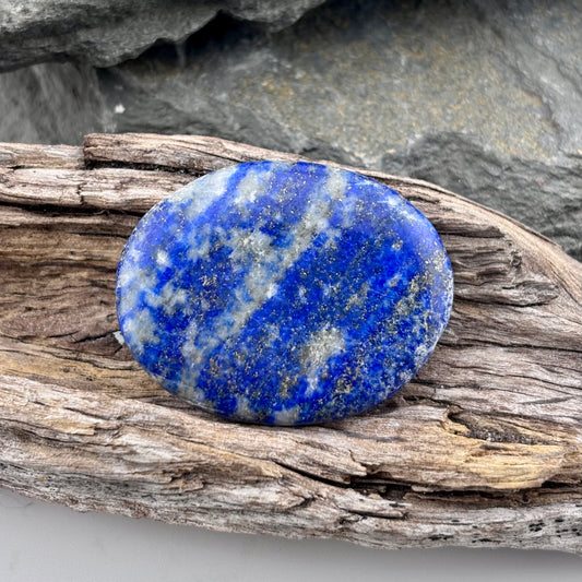 Lapis Lazuli Worry Thumb Stone