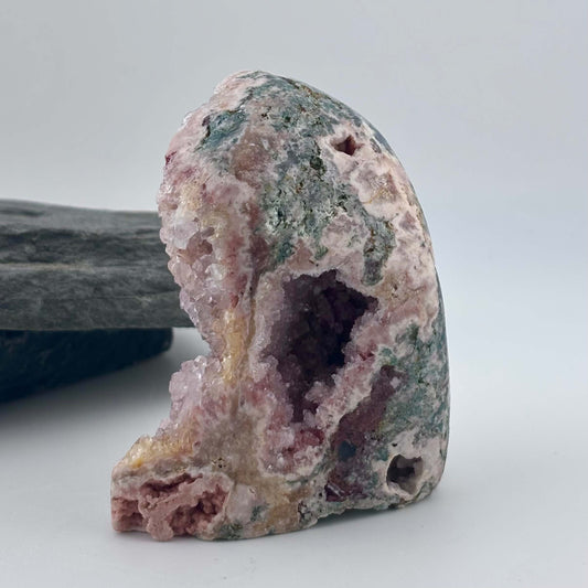 Brazilian Pink Amethyst Druzy Freeform - 367 grams