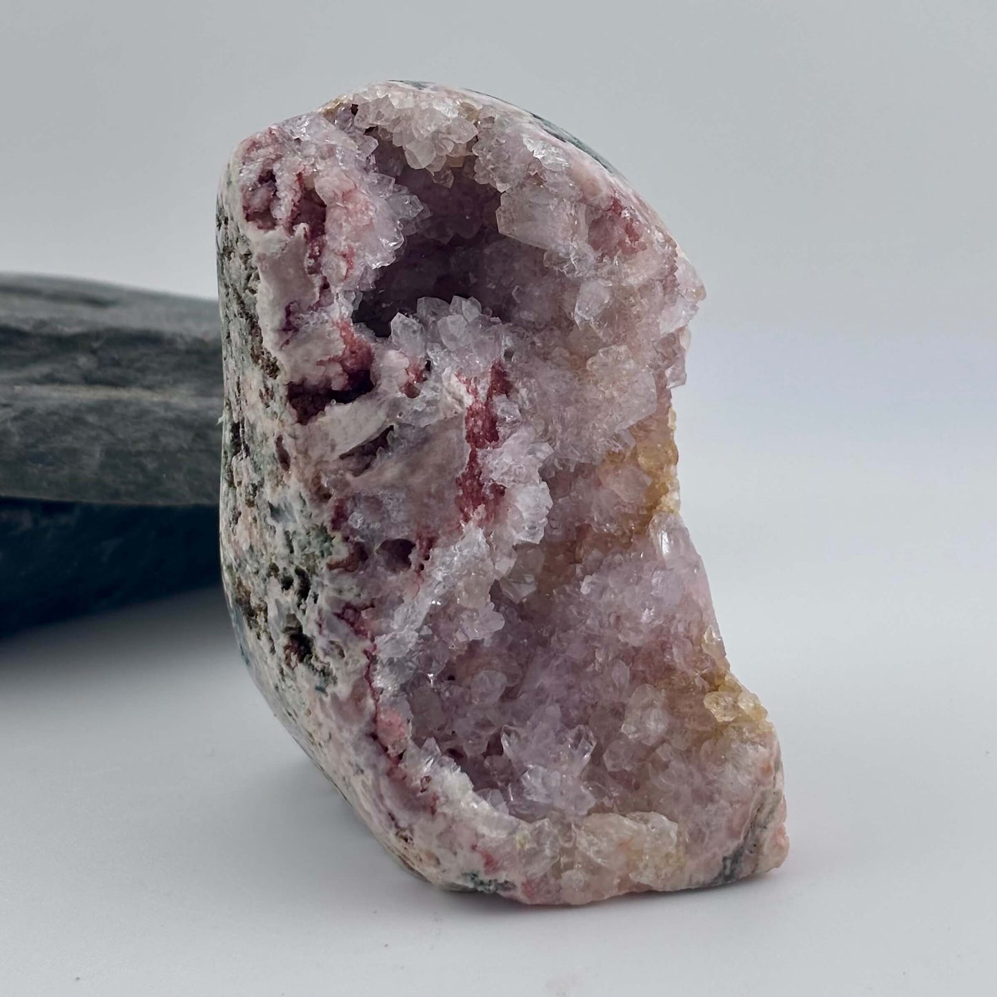Brazilian Pink Amethyst Druzy Freeform - 367 grams