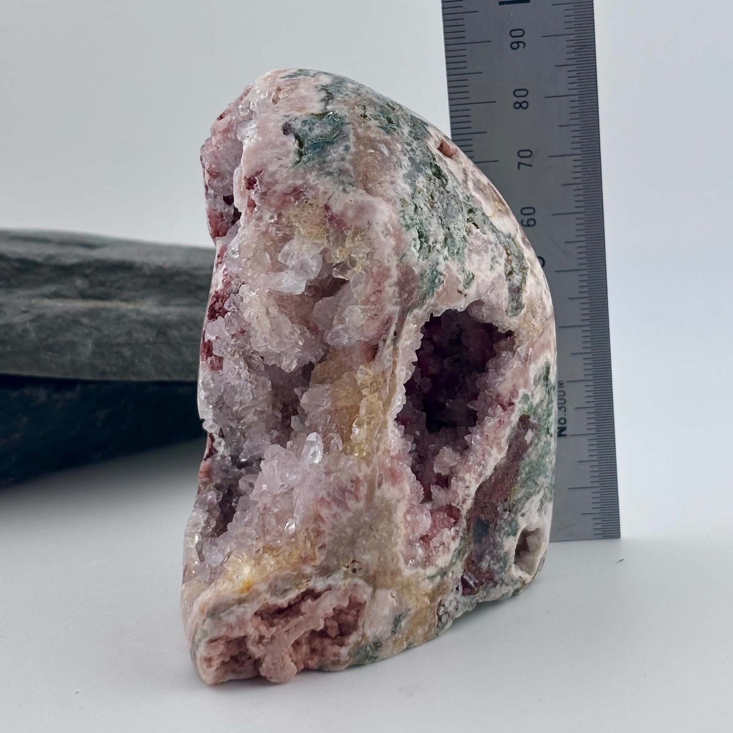 Brazilian Pink Amethyst Druzy Freeform - 367 grams
