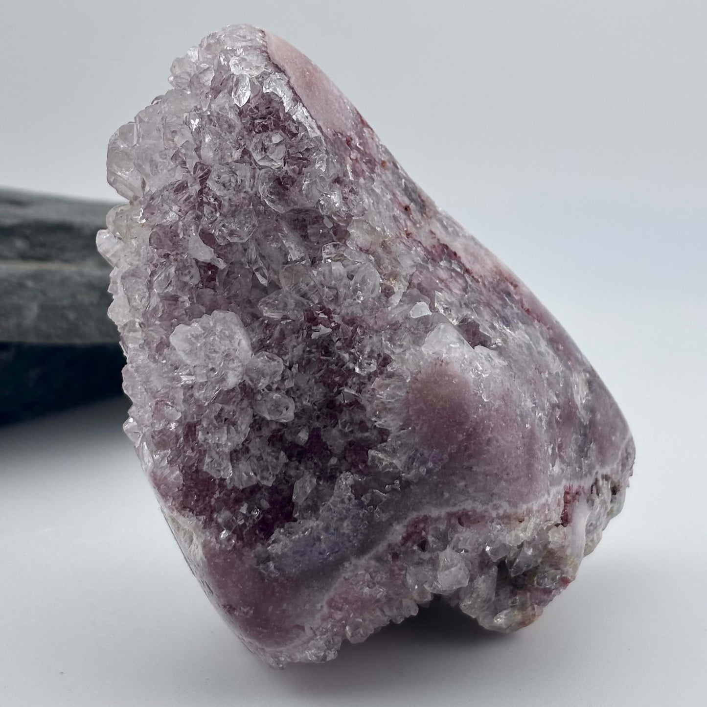 Brazilian Pink Amethyst Druzy Freeform - 478 grams