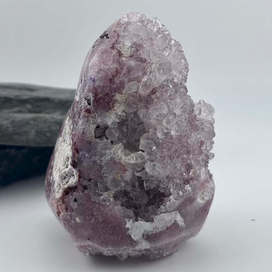 Brazilian Pink Amethyst Druzy Freeform - 478 grams