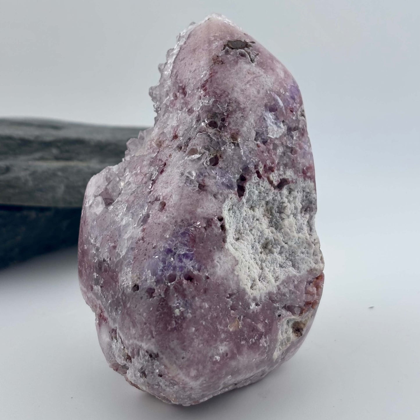 Brazilian Pink Amethyst Druzy Freeform - 478 grams