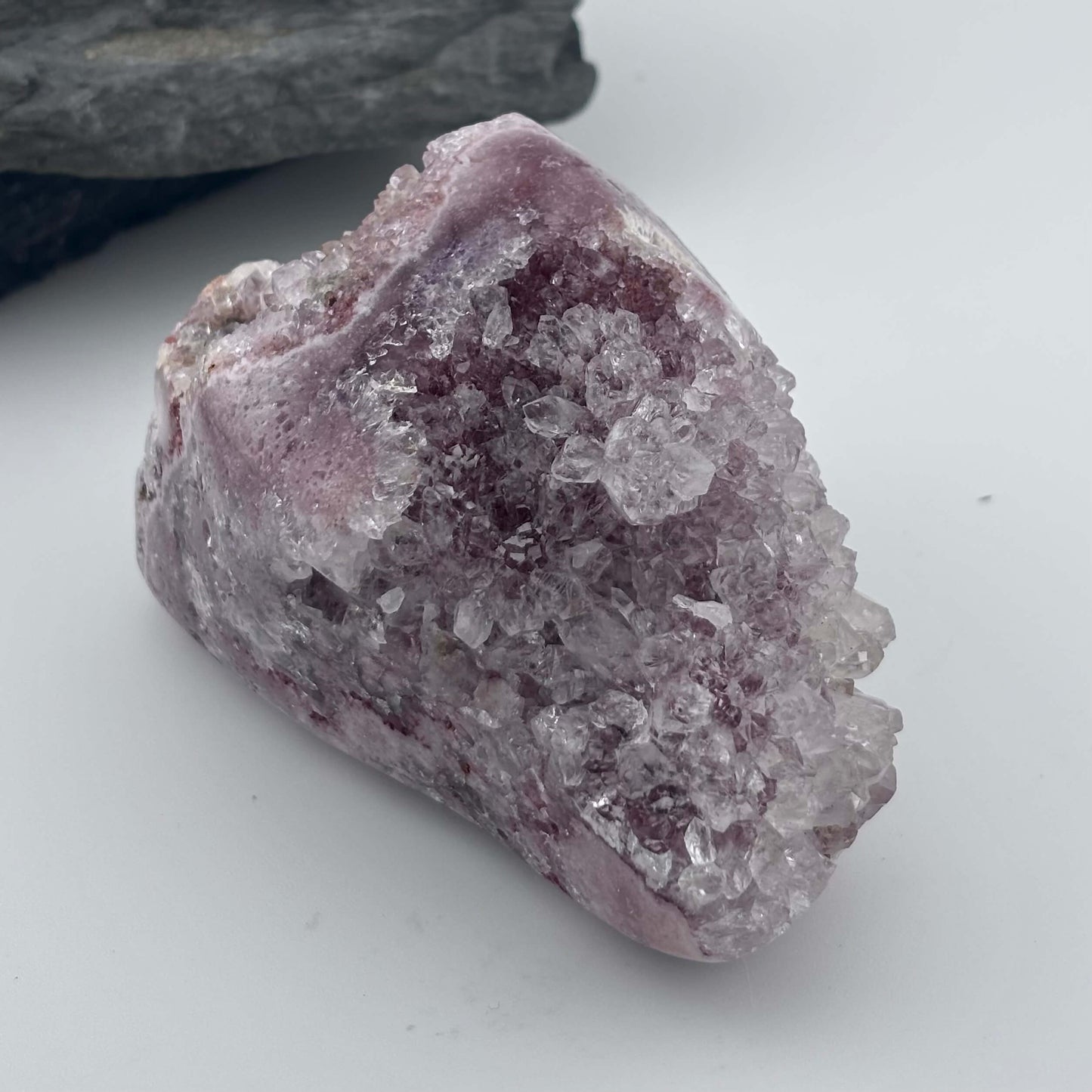 Brazilian Pink Amethyst Druzy Freeform - 478 grams