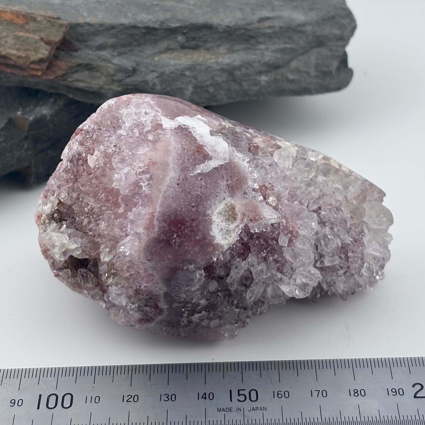Brazilian Pink Amethyst Druzy Freeform - 478 grams