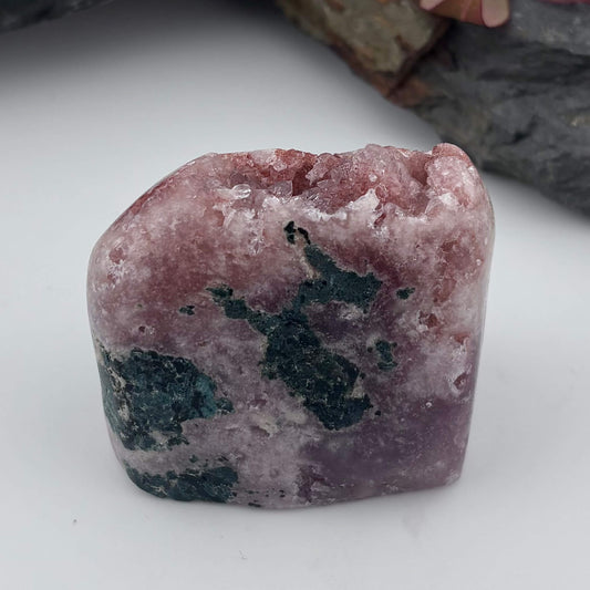 Brazilian Pink Amethyst Druzy Freeform - 167 grams