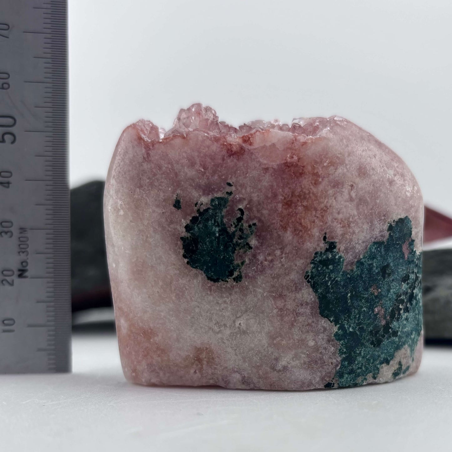 Brazilian Pink Amethyst Druzy Freeform - 167 grams