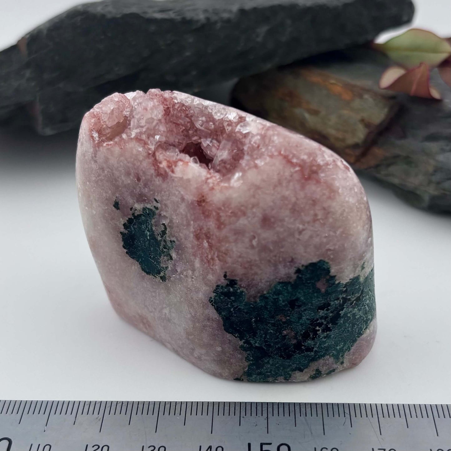 Brazilian Pink Amethyst Druzy Freeform - 167 grams