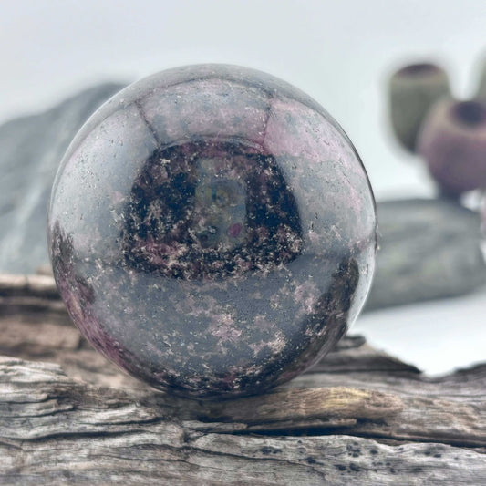 Rhodonite Sphere