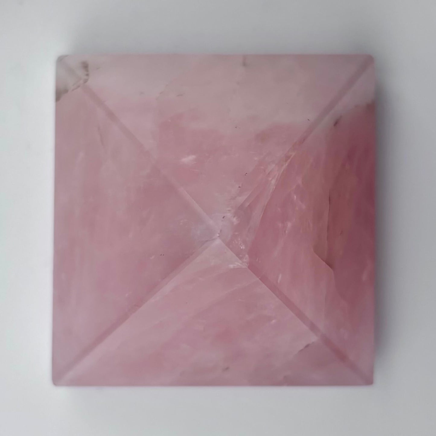 Rose Quartz Pyramid