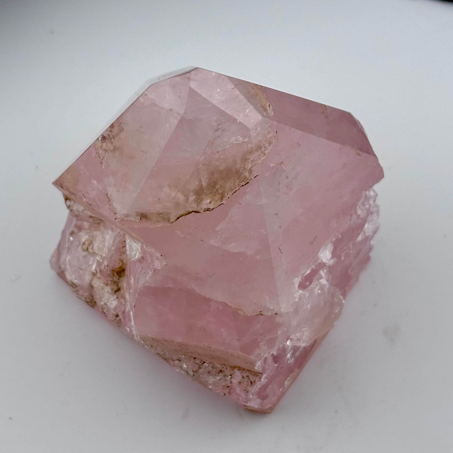 Rough Polished Point Rose Quartz