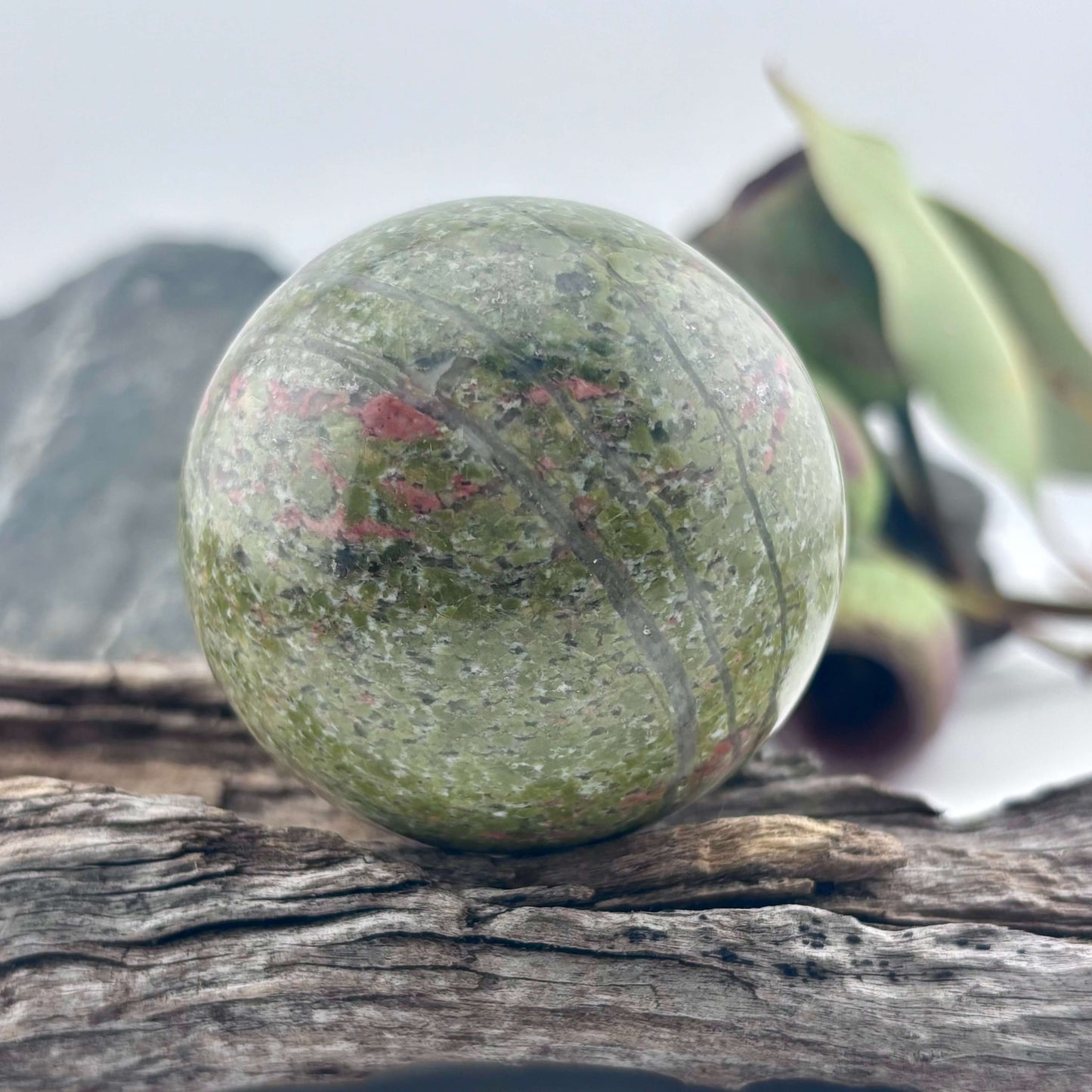 Unakite Sphere