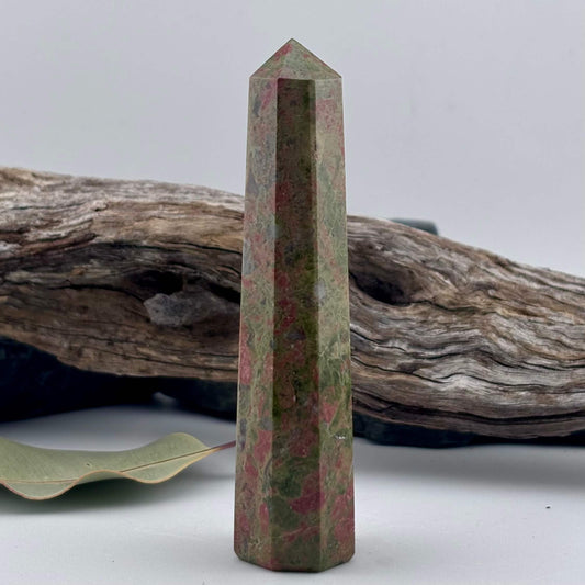 Unakite Polished Tower