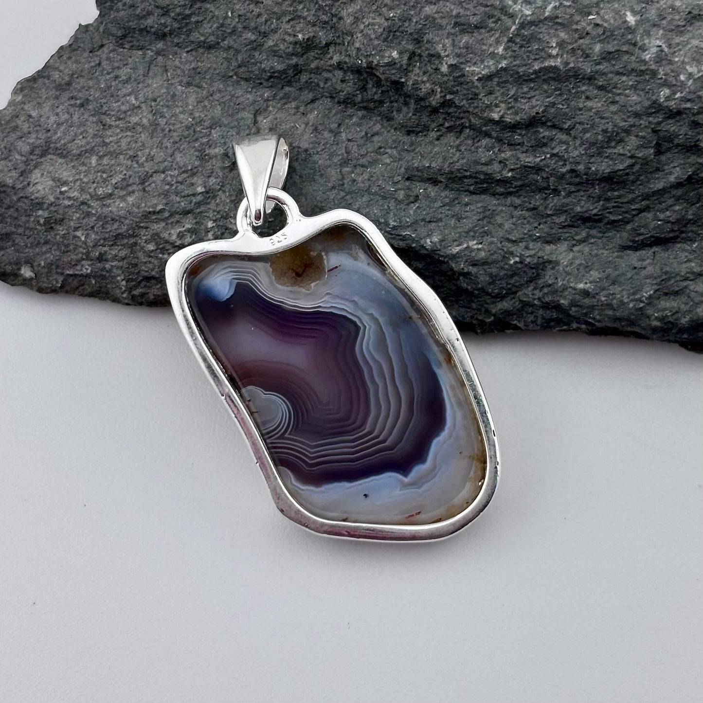 Botswana Agate Pendant