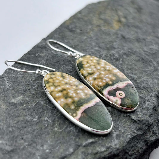 Ocean Jasper earrings