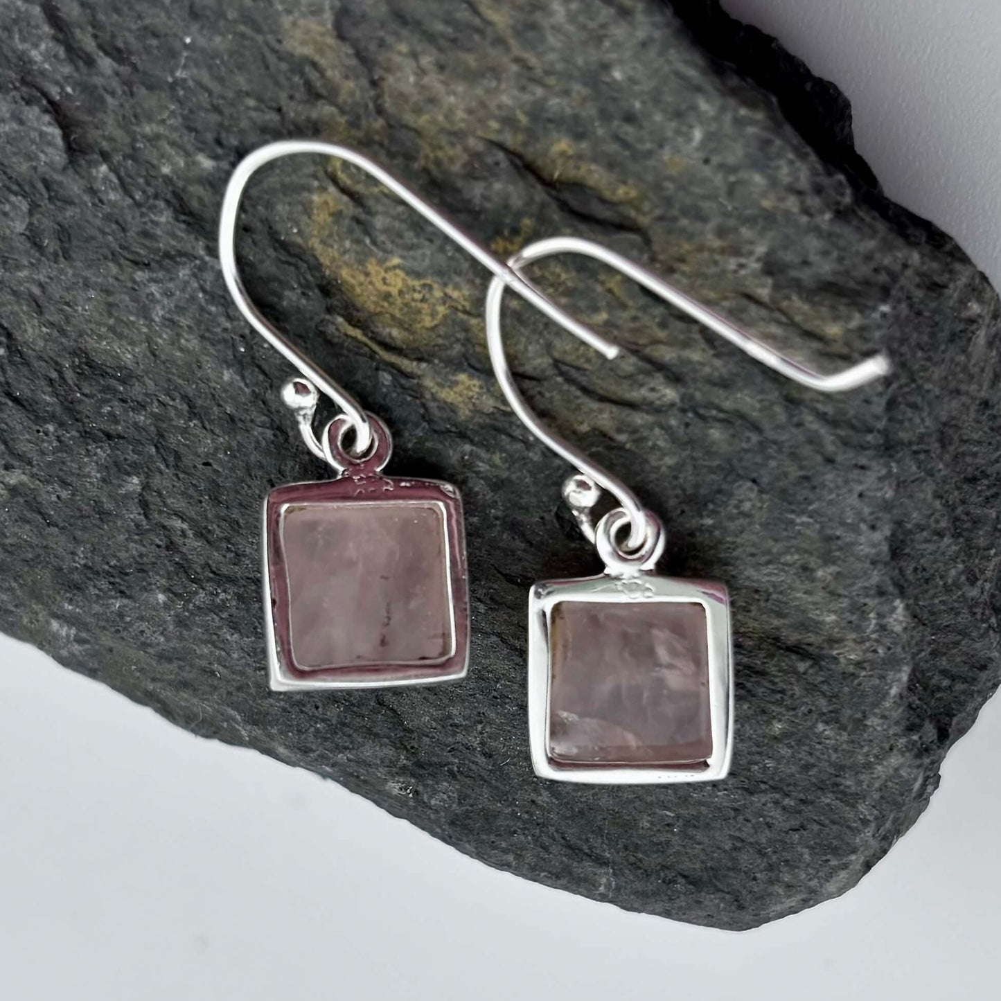 Rose Quartz Earrings