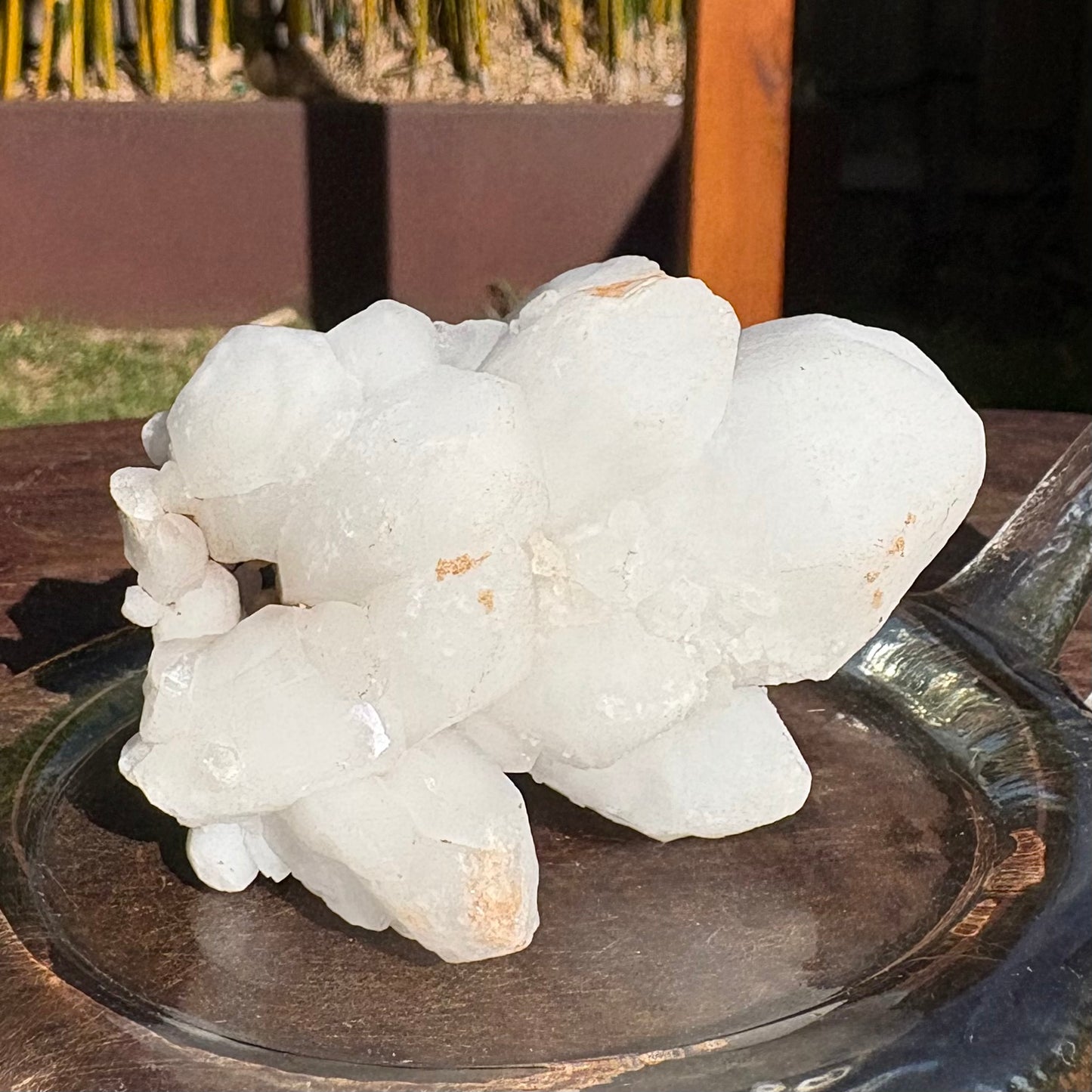 Rare Milky Quartz Stalactite freeform w terminators - 185 grams / 7.5 cms