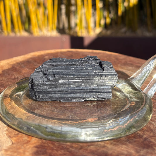Black Tourmaline Rough - 100 grams / 7 cm