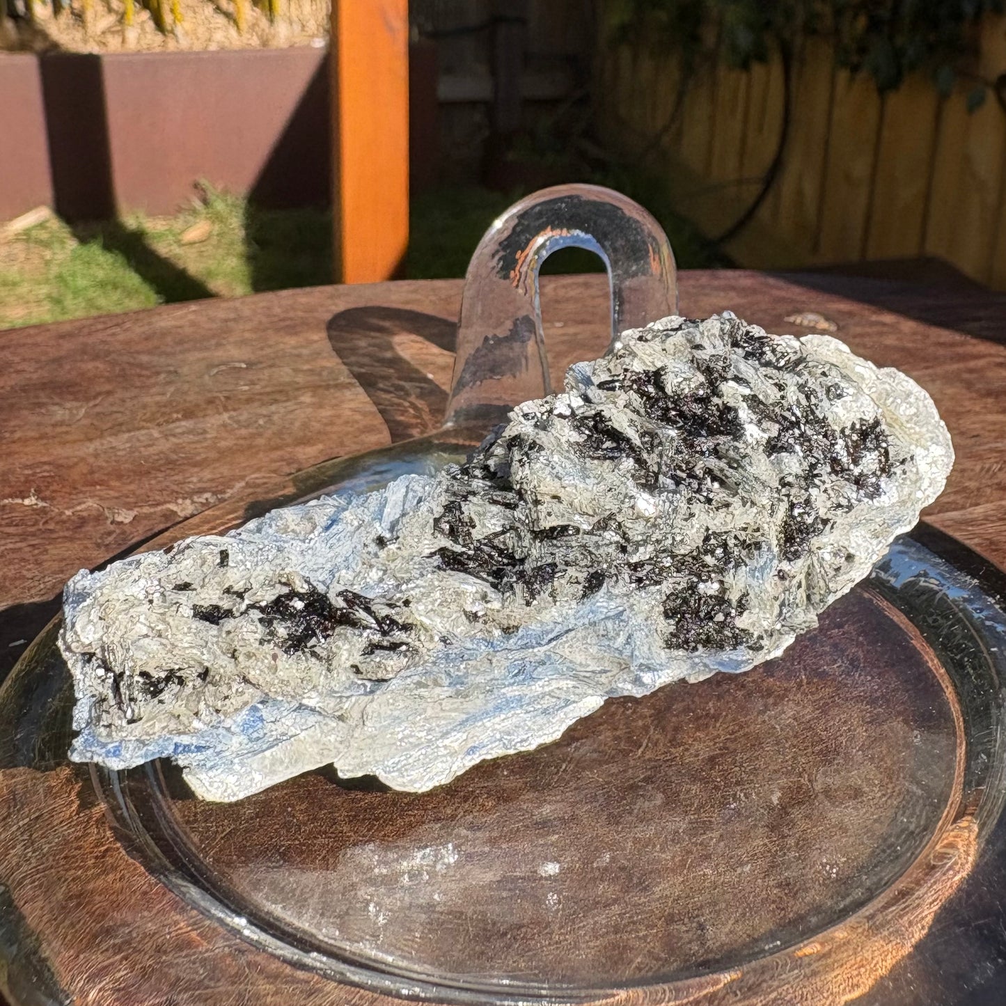 Brazilian Kyanite w Mica Rough Specimen - 125 grams