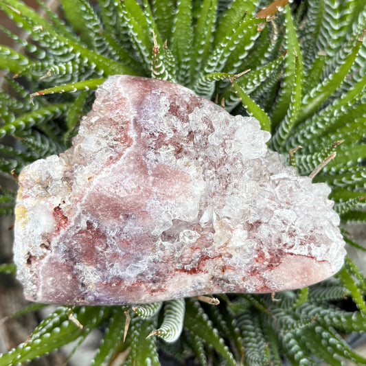 Brazilian Pink / Lavender Amethyst Druzy Freeform - 478 grams