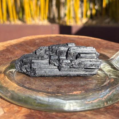 Black Tourmaline Rough - 105 grams / 8 cm
