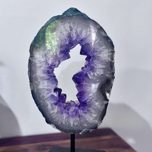 Large Brazilian Amethyst Portal