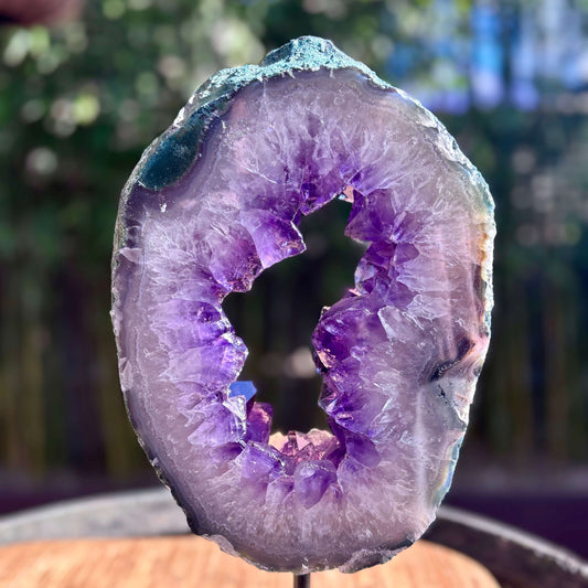 Large Brazilian Amethyst Portal