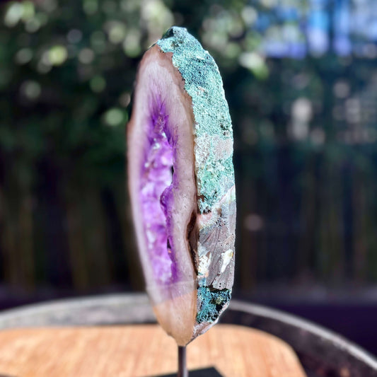 Large Brazilian Amethyst Portal