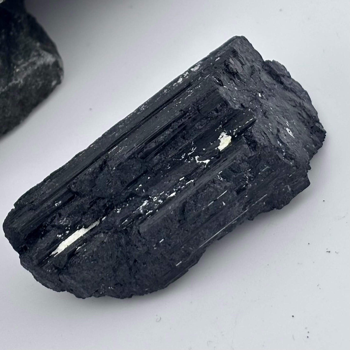 Black Tourmaline Rough - 100 grams / 7 cm