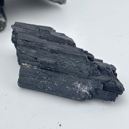 Black Tourmaline Rough - 105 grams / 8 cm