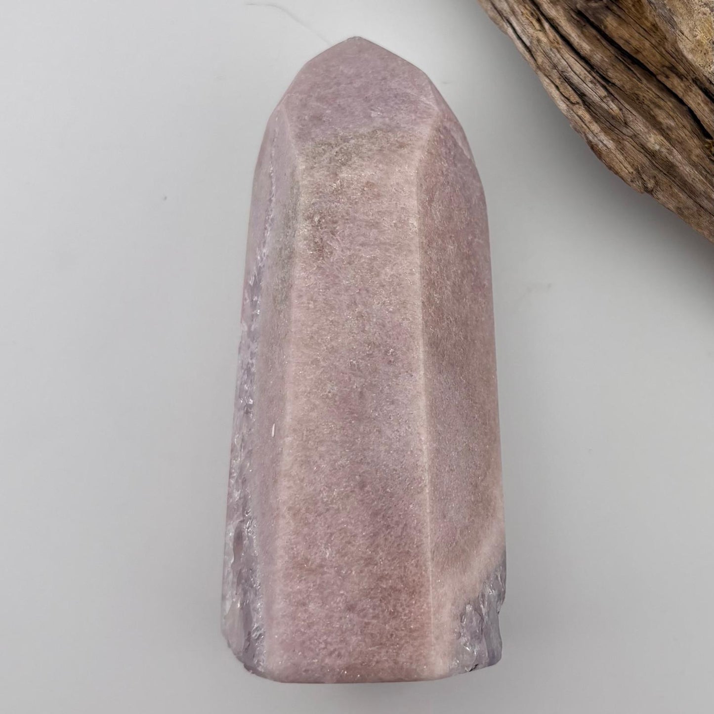 Brazilian Pink Amethyst Quartz Tower - 306 grams