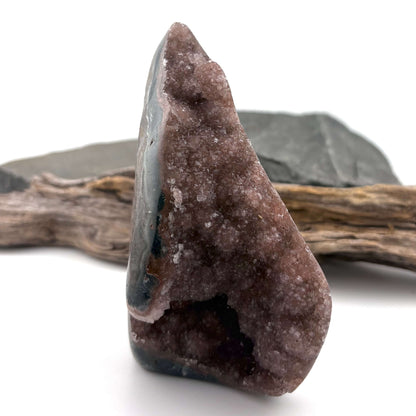 Brazilian Rainbow Amethyst Druzy Cut Base -  500 grams