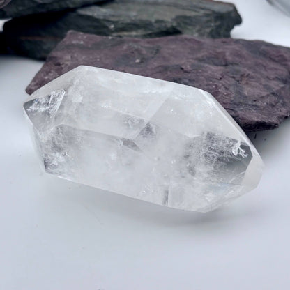 Clear Quartz Double terminator Polished Point