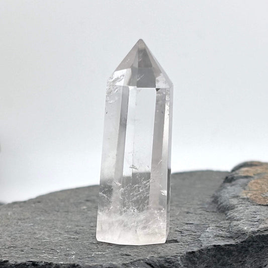Amazing Clarity Clear Quartz Polished Tower - 30 grams / 5 cms