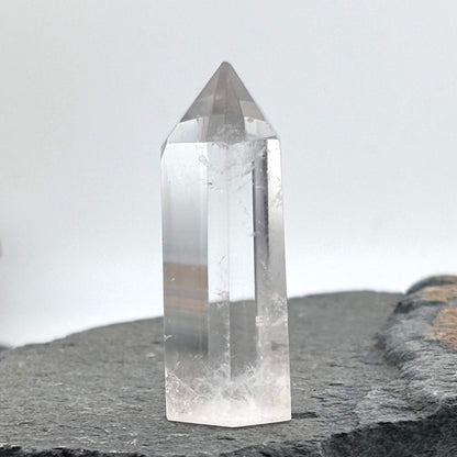 Amazing Clarity Clear Quartz Polished Tower - 30 grams / 5 cms