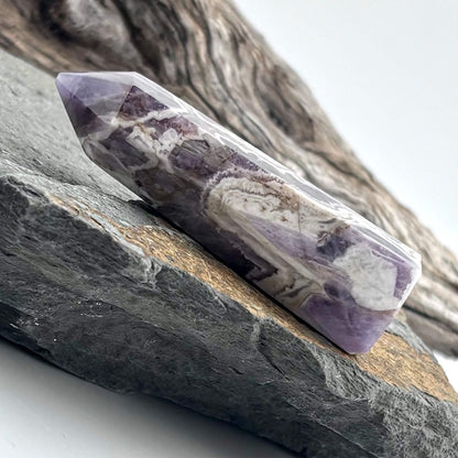 Dream Chevron Amethyst Tower - 40 grams / 6.2 cms