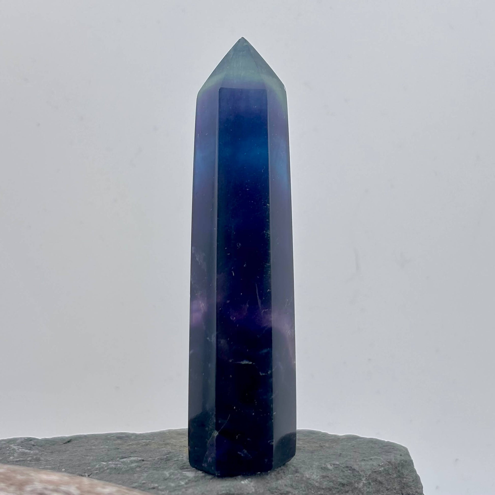 Rainbow Fluorite Polished Tower