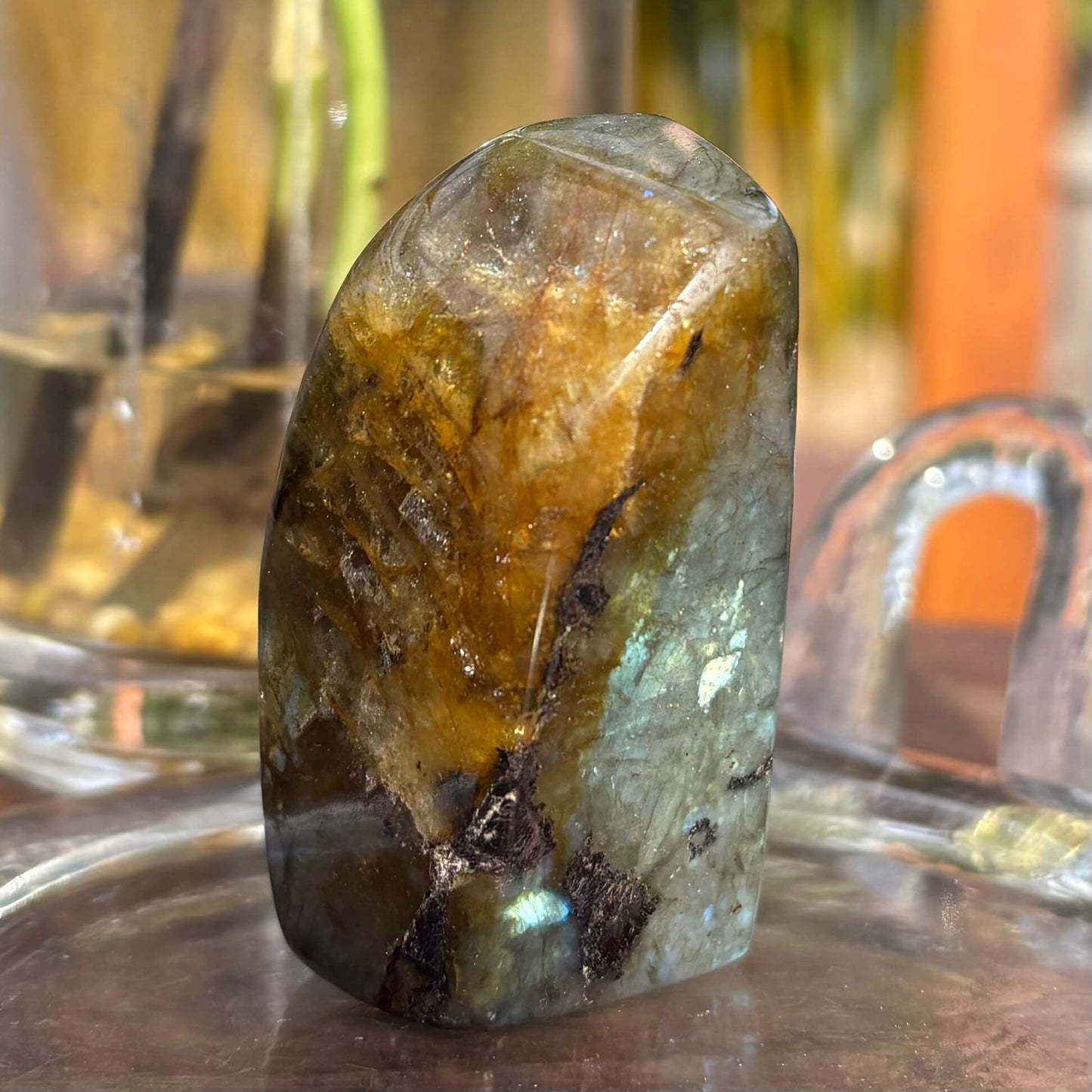 Mini Labradorite Freeform - 103 grams