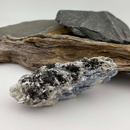 Brazilian Kyanite w Mica Rough Specimen - 125 grams
