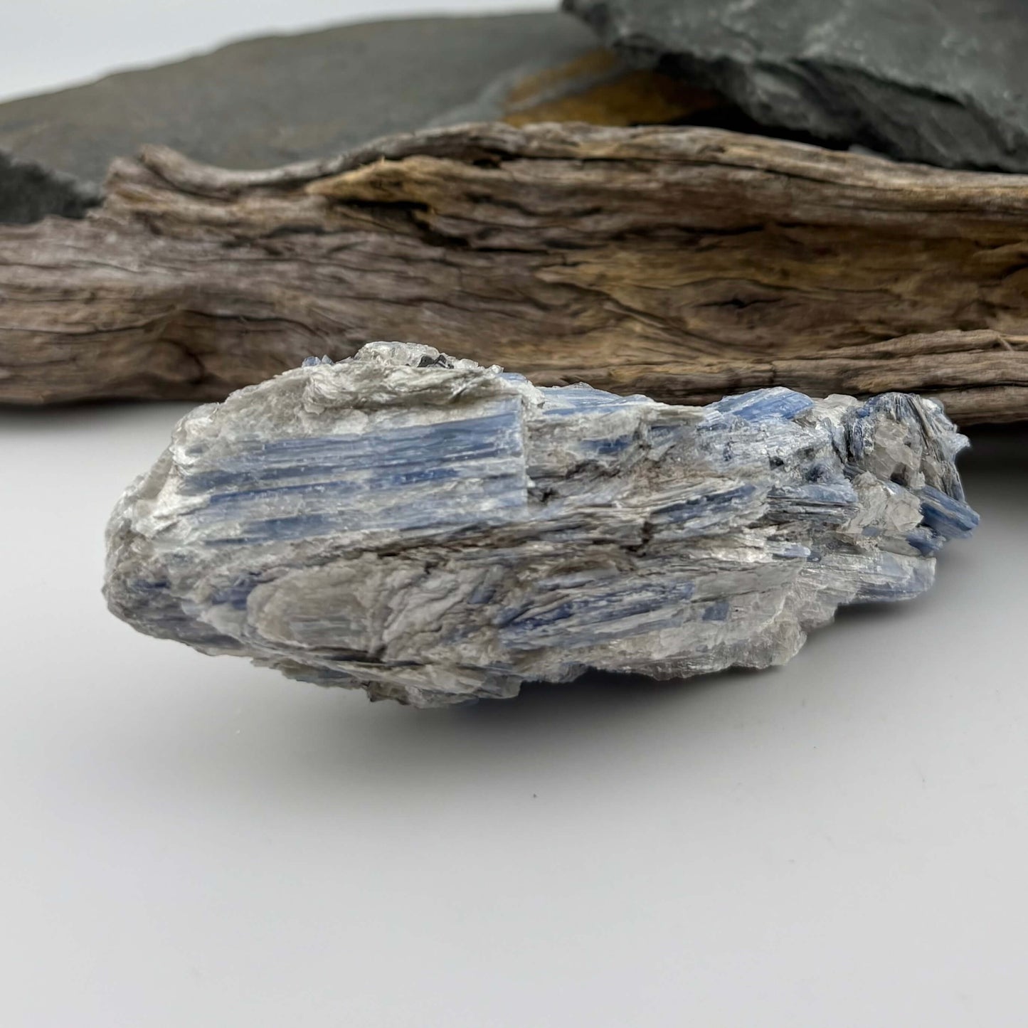 Brazilian Kyanite w Mica Rough Specimen - 125 grams